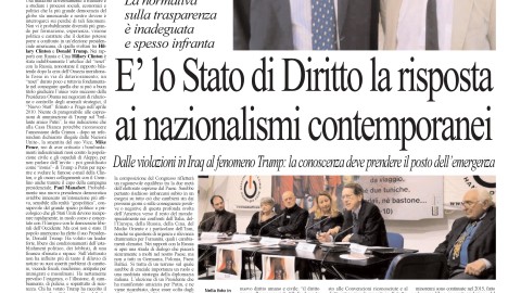 Stato di Diritto: la risposta ai nazionalismi contemporanei