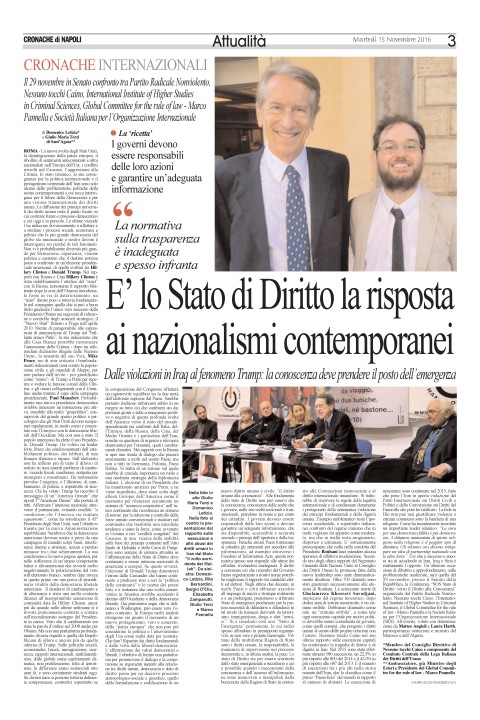 Stato di Diritto: la risposta ai nazionalismi contemporanei