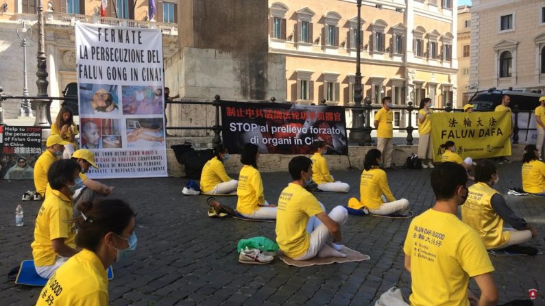 Roma, Falun Gong chiede la fine della persecuzione in Cina