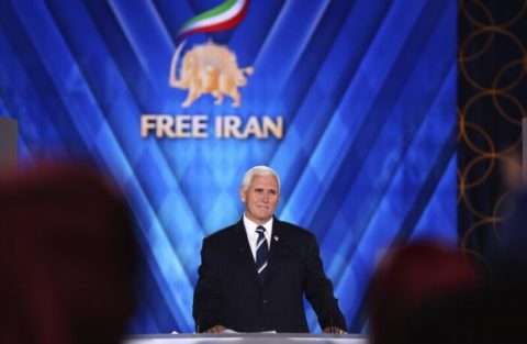 Mike Pence sostiene l’opposizione iraniana in esilio, cambio di regime più reale