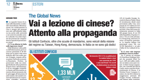 Vai a lezione di cinese? Attento alla propaganda